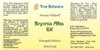Bryonia Alba 6x_30ml_v1 (Bryonia Alba 6x 30ml V1)